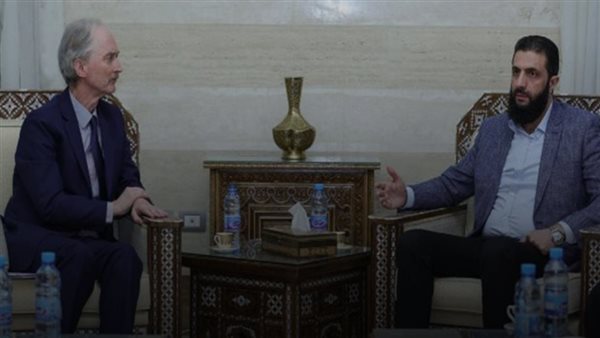 المبعوث الأممي بيدرسن